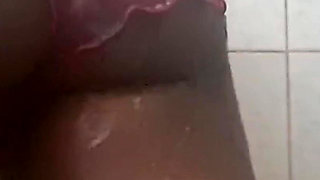 In the Shower in Sexy Lingerie Fan Request