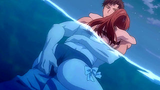 After a Hot Grill Party with Friends, the Pool Became Our Playground of Desire (Hentai Sex)