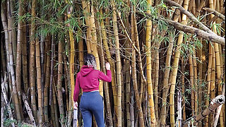 A stranger fucked me in the forest