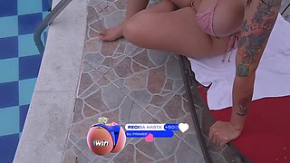 Gorgeous busty Housewife sex video