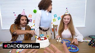 For my bday, can you take my purity, step dad? my labia is ready