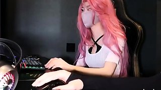 Mature asian blowjob handjob voyeur in room
