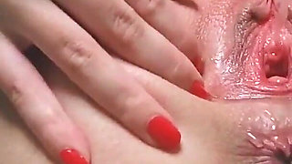 Tight Pussy Gets a Powerful Fisting and Cums with a Squirt