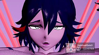 Steamy exotic anime hentai with a busty bombshell