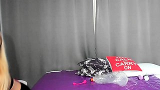 Enema fetish babes play with toys and squirting milk