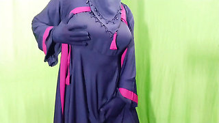 Indian beautiful hijabi muslim sexy bhabhi having sex with neighbor inside the room
