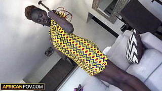 Big Tits Ebony Bikini Model Stripped & Banged Raw By Gringo Producer