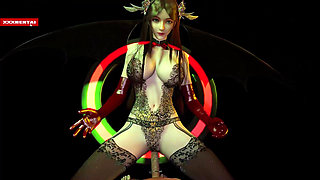 Queen Bigtits in the Cloud - 3D Animation