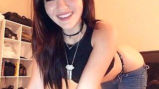 Emo Teen Becka Solo Webcam Masturbation Porn