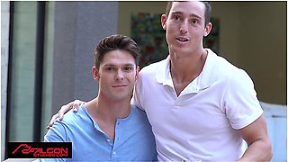 FalconStudios - Big Dicked Juicy Hunk Barebacks Jock's Cute Ass