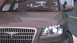 No More Cash 4 - Toby Pressing His Landlady's Breasts at the Beach