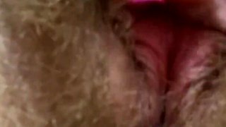 I Came Twice During My Phase! Close up Hairy Pussy Big Clit Punishing Dripping Wet Orgasm