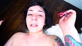Teen blowjob and hardcore fun