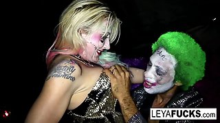 Cos Play Whorley Quinn gets fucked by the Joker