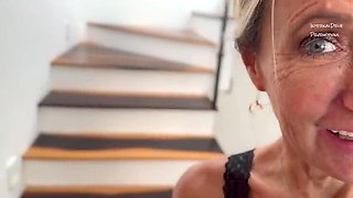 Naughty Party Favor Blowjob - Horny Neighbor Gives Sloppy Cum Swallowing BJ