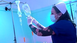 Mistress Bedlam - Scrotal Infusion - Catheterisation