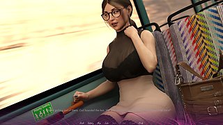 The office, visual novel, big ass