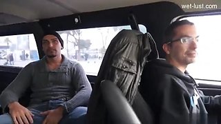 Bus ride: Big Tits, Blowjob  Babe Porn