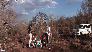african sex safari threesome orgy
