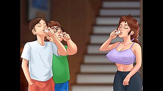 Stories, big tits natural, poker