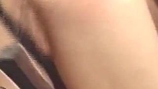 Fantastic Skinny MILF with Hairy Pussy Ass Fucked and Cummed in Mouth by Huge Cock