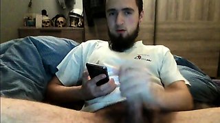 Str8 Guy Strokes It Out After Long Abstinence