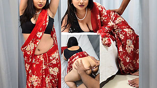 Hot indian aunty saree fuck