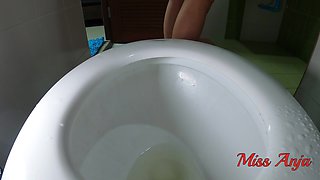 Voyeur Toilet Piss Clips 4in1