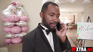 Aften Opal And Jovan Jordan - Petite Bride Orgy Humped Before Wedding