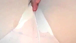 Pad fetish and white leggings JOI