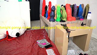 Bikini blonde amateurs first anal sex while useing a toy