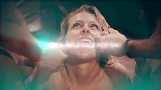 DevilsGangbangs - Jenna Justine Get Gangbanged By Three Black Cocks And Ends It With A Creampie