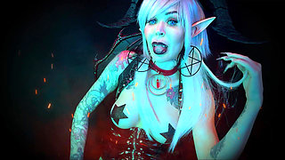 Hell's Toilet Training with Demoness Baal - Chastity, Pee, Caviar, Original Edition