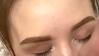 18yo Slut Showed Me Where the Toilet Was, Sucked My Dick and Swallowed My Cum