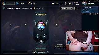 Inflatable Buttblug Challenge #2 League Of Legends #16 Luna - Gamer Girl