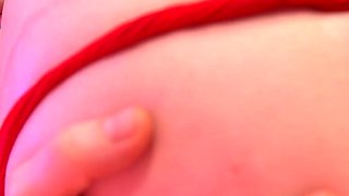 Cheerleader Cream Dream: Getting Sweet Orgasm with Sex Machine