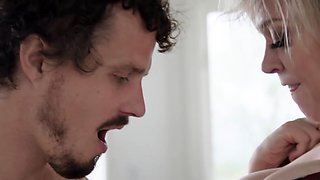 Busty Milf Fucks Daughters Boyfriend At Halloween