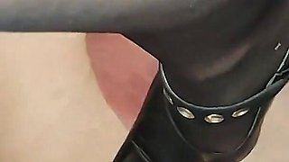 Mistress Xstepmommyx Crushes My Cock and Balls with High Heels