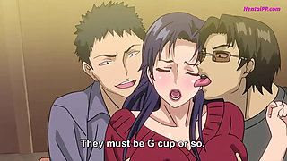 Horny Mommy Who Decided Her True Calling Was Making and Starring in a Gangbang Film In The Hotel Room