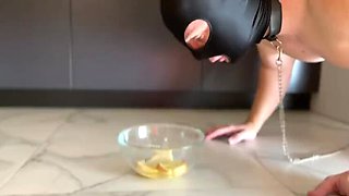 Mistress Mary Makes Slave Lick Pussy & Drink Piss - HD Femdom Toilet Humiliation
