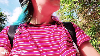 Flashing My Tiny Titties at the Park