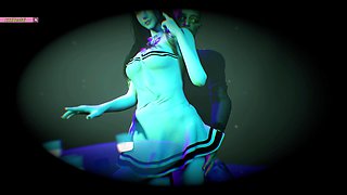 3D Temptress: a Big Butt Goddess Tale - 3D Animation