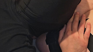 I Ordered Him to Lick My Fat Pussy. I Cum and Piss in His Mouth