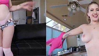 Blonde Babe Gets A Promotion  A Good Dicking