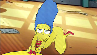 Police Sex Story. Married Housewife Fucks with Sheriff for Her Husband. a Cartoon Parody. Animation. Comic. Parody Simpson