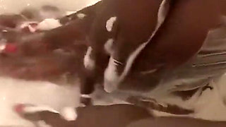 In the Bath Rubbing Washing My Feet