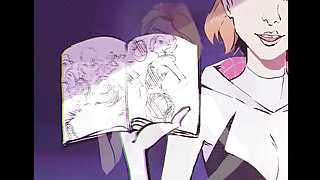 Blonde Gwen Suck BBC Cock ( Uncensored ) - Hentai Parody