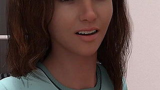 College Kings 128 - Aubrey Riding Alex in Reverse Cowgirl Position