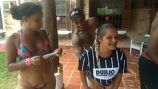 Hot Carnival Orgy with El Toro de Oro & Paty Bumbum - Blowjob, Outdoor Group Sex & Big Tits