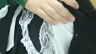 Thai Maid, Caught by Employer, Fucked in the Bathroom